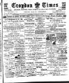 Croydon Times Wednesday 14 January 1903 Page 1