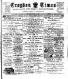 Croydon Times Wednesday 13 May 1903 Page 1