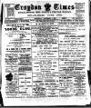 Croydon Times Wednesday 02 September 1903 Page 1