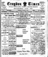 Croydon Times Wednesday 20 January 1904 Page 1