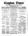Croydon Times Saturday 30 January 1904 Page 1