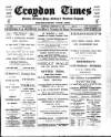 Croydon Times Saturday 13 February 1904 Page 1