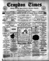 Croydon Times Wednesday 02 November 1904 Page 1