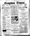 Croydon Times Saturday 11 February 1905 Page 1