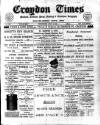 Croydon Times Wednesday 05 July 1905 Page 1