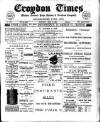 Croydon Times Saturday 15 July 1905 Page 1