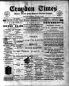 Croydon Times Saturday 25 November 1905 Page 1