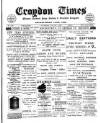 Croydon Times Wednesday 03 January 1906 Page 1