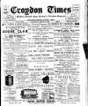 Croydon Times Wednesday 24 October 1906 Page 1