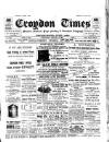 Croydon Times Wednesday 08 January 1908 Page 1