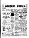 Croydon Times Saturday 25 January 1908 Page 1