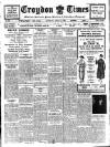 Croydon Times Saturday 13 April 1918 Page 1