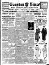 Croydon Times Saturday 12 October 1918 Page 1