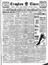 Croydon Times Saturday 17 January 1920 Page 1