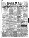 Croydon Times Saturday 22 January 1921 Page 1