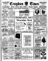 Croydon Times Saturday 12 January 1924 Page 1
