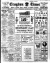 Croydon Times Wednesday 23 January 1924 Page 1