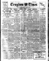 Croydon Times Wednesday 22 January 1930 Page 1