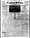 Croydon Times Saturday 01 March 1930 Page 1
