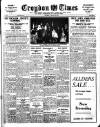 Croydon Times Saturday 17 January 1931 Page 1