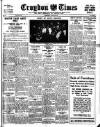 Croydon Times Wednesday 18 March 1931 Page 1