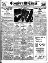 Croydon Times Saturday 28 March 1931 Page 1