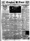 Croydon Times Wednesday 18 January 1933 Page 1