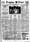 Croydon Times Wednesday 25 January 1933 Page 1
