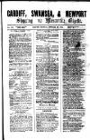 Cardiff Shipping and Mercantile Gazette Monday 26 January 1880 Page 1