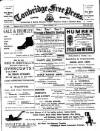 Tonbridge Free Press Friday 05 October 1906 Page 1