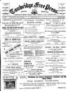 Tonbridge Free Press Friday 01 March 1907 Page 1