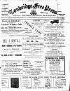 Tonbridge Free Press Friday 11 February 1910 Page 1
