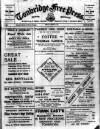 Tonbridge Free Press Friday 27 January 1911 Page 1