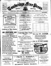 Tonbridge Free Press Friday 06 February 1914 Page 1