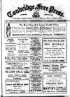 Tonbridge Free Press Friday 23 January 1920 Page 1