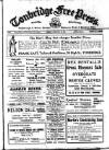 Tonbridge Free Press Friday 13 February 1920 Page 1