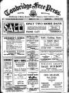 Tonbridge Free Press Friday 30 July 1926 Page 1