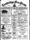 Tonbridge Free Press Friday 01 October 1926 Page 1