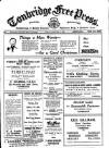 Tonbridge Free Press Friday 10 December 1926 Page 1