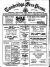 Tonbridge Free Press Friday 07 January 1927 Page 1