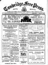 Tonbridge Free Press Friday 08 July 1927 Page 1