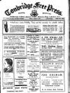 Tonbridge Free Press Friday 19 August 1927 Page 1