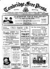 Tonbridge Free Press Friday 13 April 1928 Page 1
