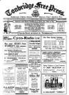Tonbridge Free Press Friday 27 April 1928 Page 1