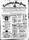 Tonbridge Free Press Friday 17 January 1930 Page 1