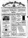 Tonbridge Free Press Friday 21 February 1930 Page 1