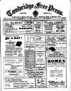 Tonbridge Free Press Friday 21 April 1939 Page 1