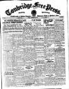 Tonbridge Free Press Friday 22 December 1939 Page 1