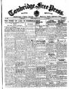 Tonbridge Free Press Friday 12 January 1940 Page 1