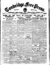 Tonbridge Free Press Friday 23 February 1940 Page 1